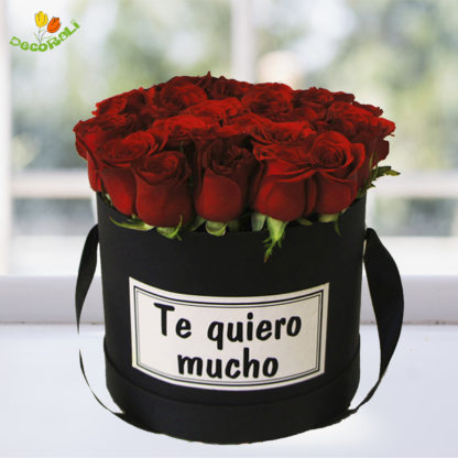 Caja de rosas