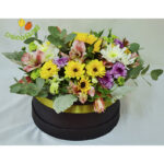 Arreglo primaveral en caja