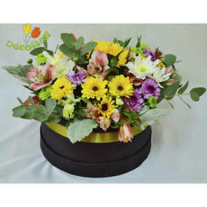 Arreglo primaveral en caja