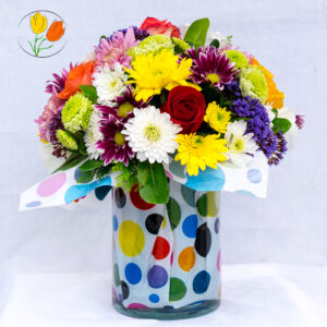 Colorido en base de vidrio