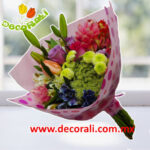 Ramo primaveral multicolor