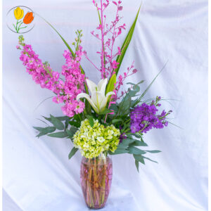 Hortensia y matiolas