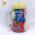 Mason Jar con dulces