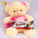 Pack de peluche y chocolate