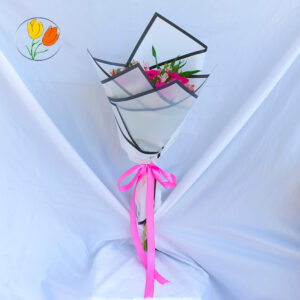 Ramo de Rosas y Alstroemerias