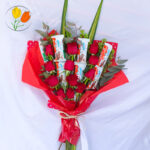 Rosas y Kinder delice