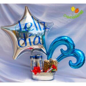 Corona light y cacahuates