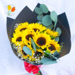 Ramo 10 girasol mini